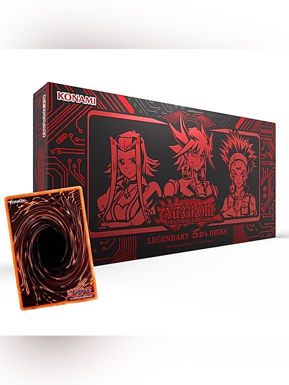 Konami Yu-Gi-Oh! Legendary 5D's Decks Trading Card Box NEW!
